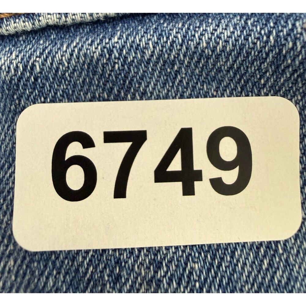 Madewell Women's The Slim Boyjean Boyfriend Fit Jeans Walton Wash Size 32 - Picture 11 of 11